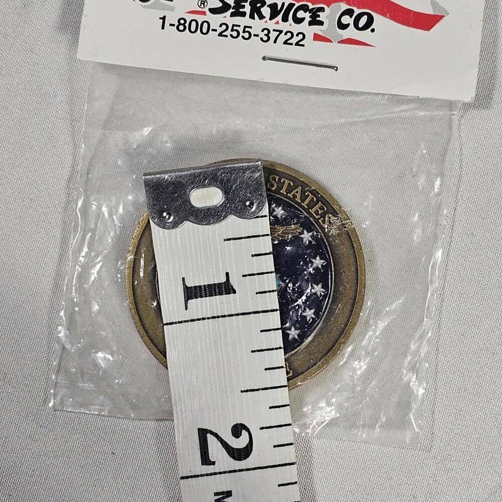 USAF America’s Air Force Global Vigilance Reach & Power Challenge Coin - Picture 2 of 4